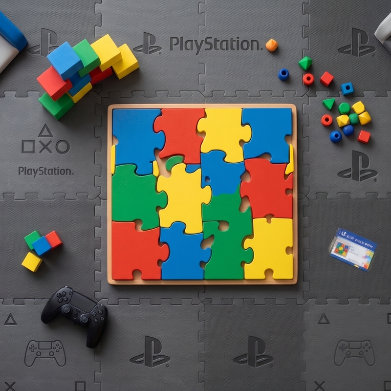 Sponge Puzzle Mat