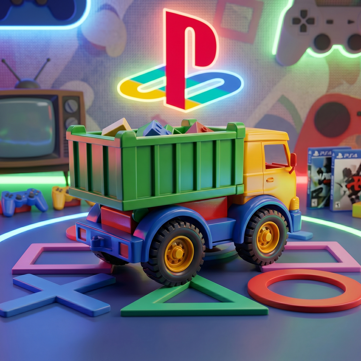 Kids Toy Dump Truck