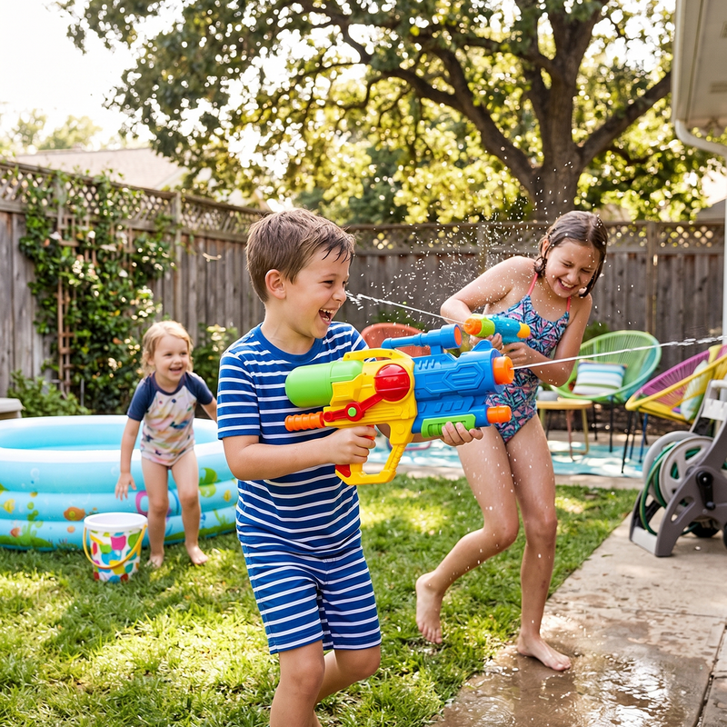 Turbo Splash Multi-Nozzle Water Blaster