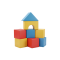 Colorful Soft Building Blocks Set