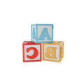 Alphabet Learning Blocks Set