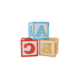 Alphabet Learning Blocks Set