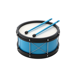 Kids Toy Drum Set with Drumsticks