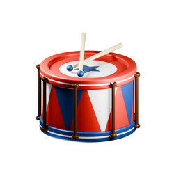 Kids Toy Drum Set with Drumsticks