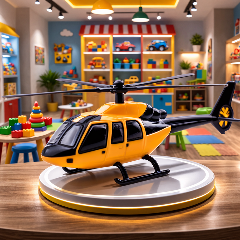 Yellow Helicopter Toy