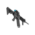 Kids play gun