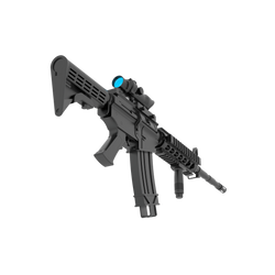 Kids play gun