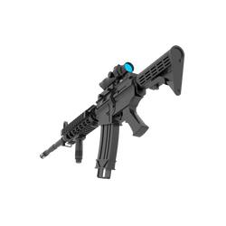 Kids play gun