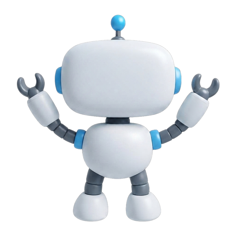 Friendly Robot Buddy Toy