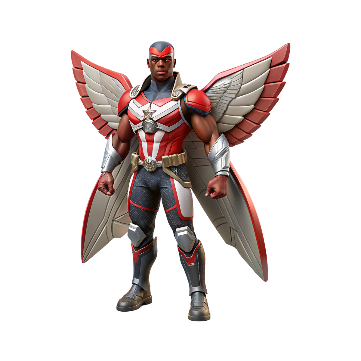 Falcon Wing Superhero Action Figure