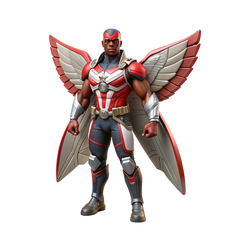 Falcon Wing Superhero Action Figure