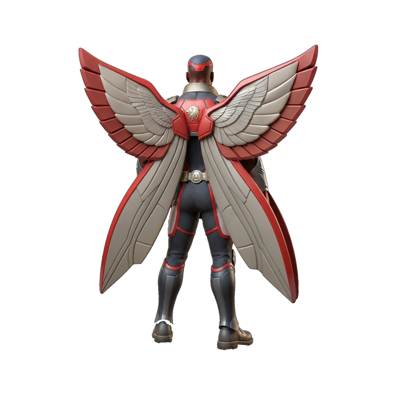 Falcon Wing Superhero Action Figure