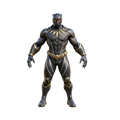 Black Panther Vibranium Armor Action Figure