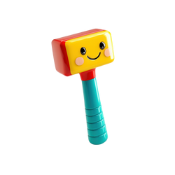 Colorful Smiley Face Mallet