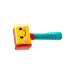 Colorful Smiley Face Mallet