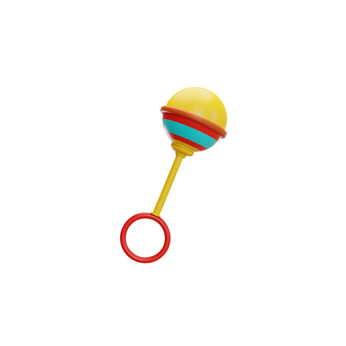 Colorful Baby Rattle Toy