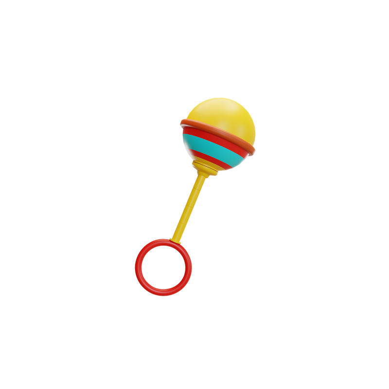 Colorful Baby Rattle Toy