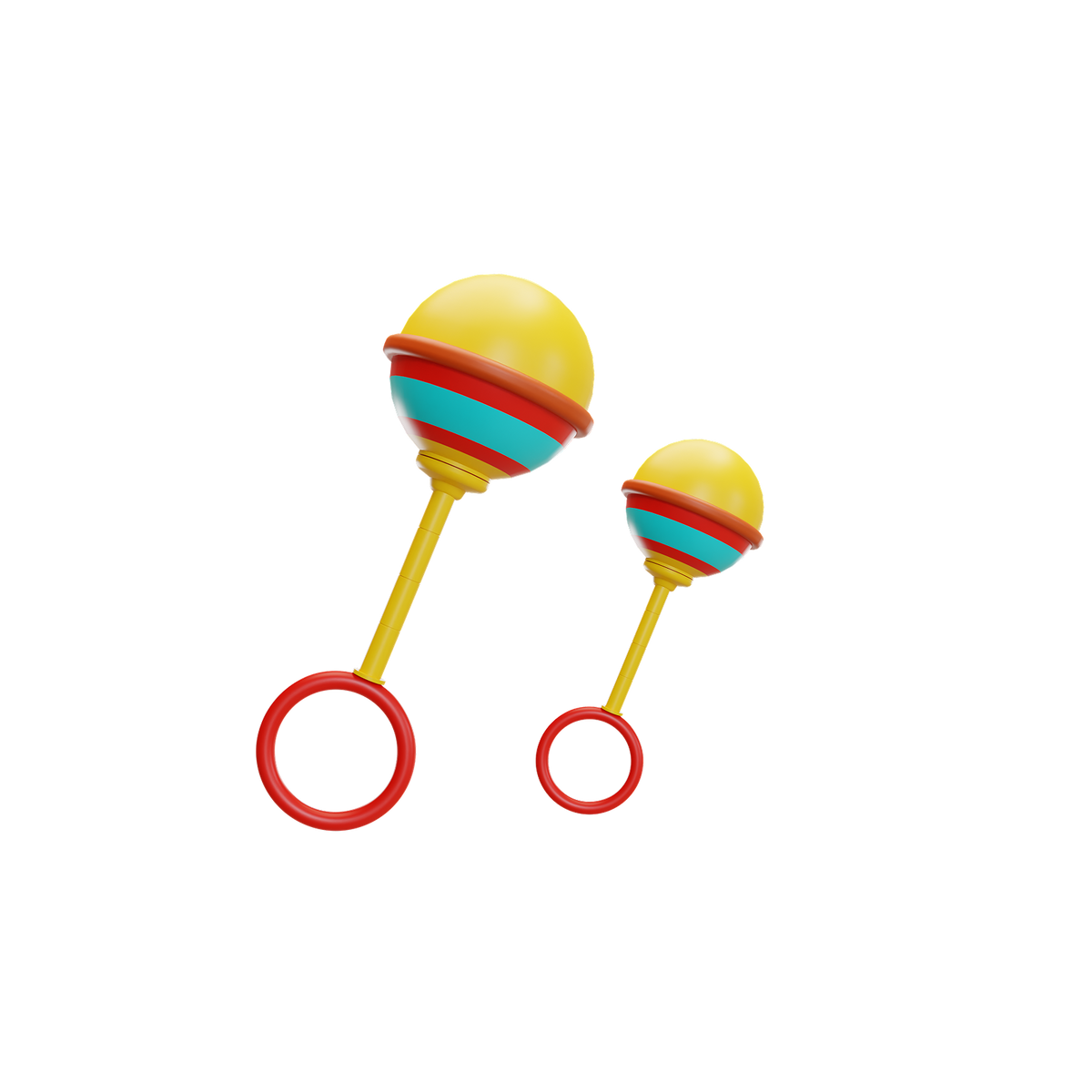Colorful Baby Rattle Toy