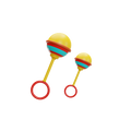 Colorful Baby Rattle Toy