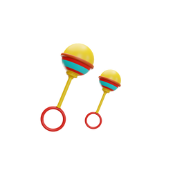 Colorful Baby Rattle Toy