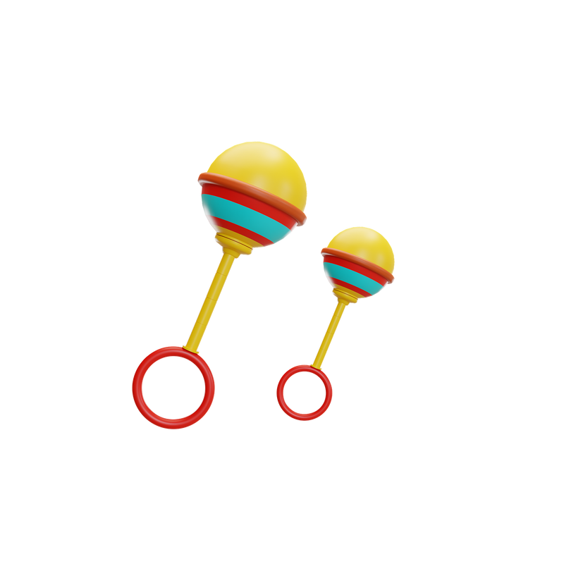 Colorful Baby Rattle Toy
